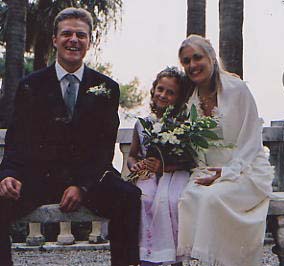 photograph of John, Ana and Biki