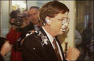 Bill Gates after the pie