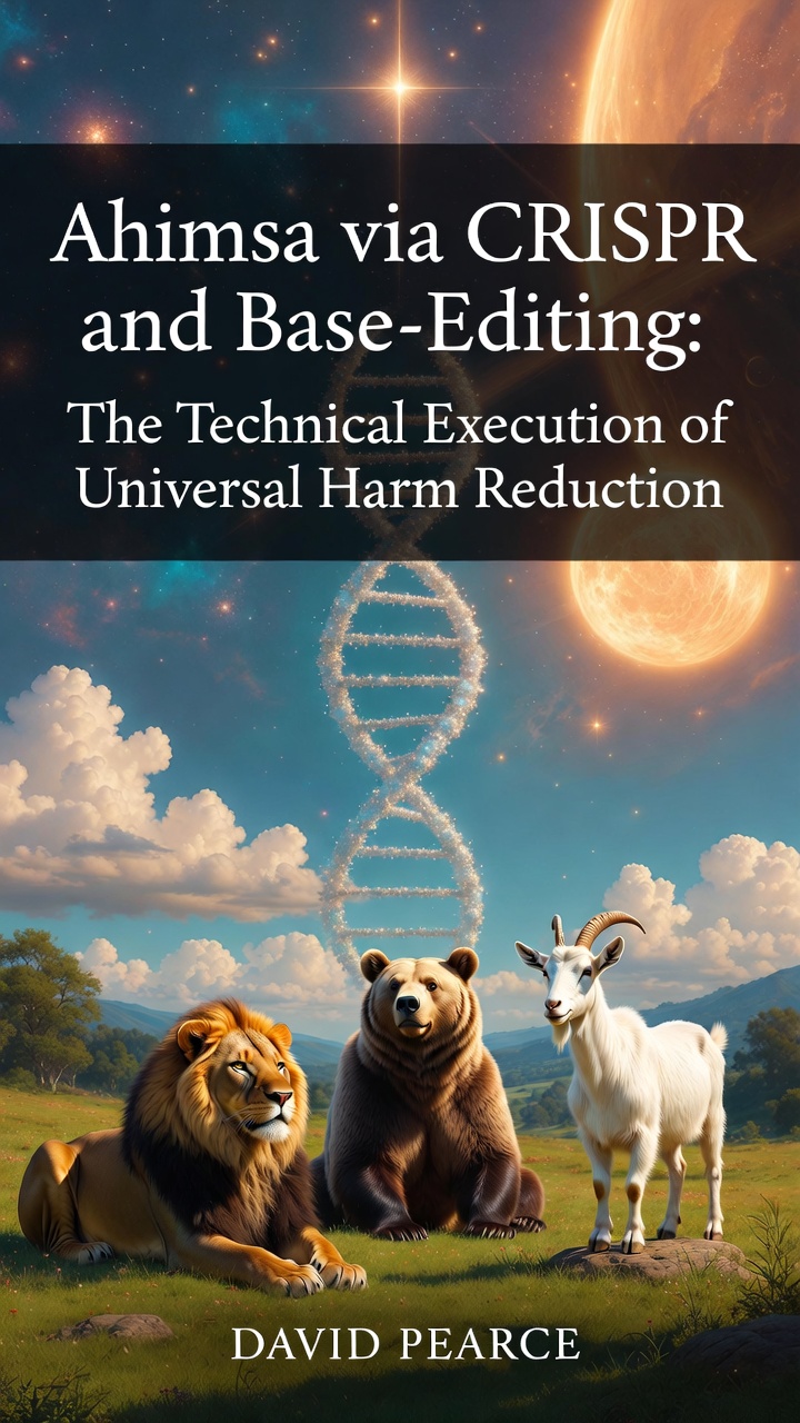 Ahimsa via CRISPR and Base-Editing: The Technical Execution of Universal Harm Reduction by David Pearce