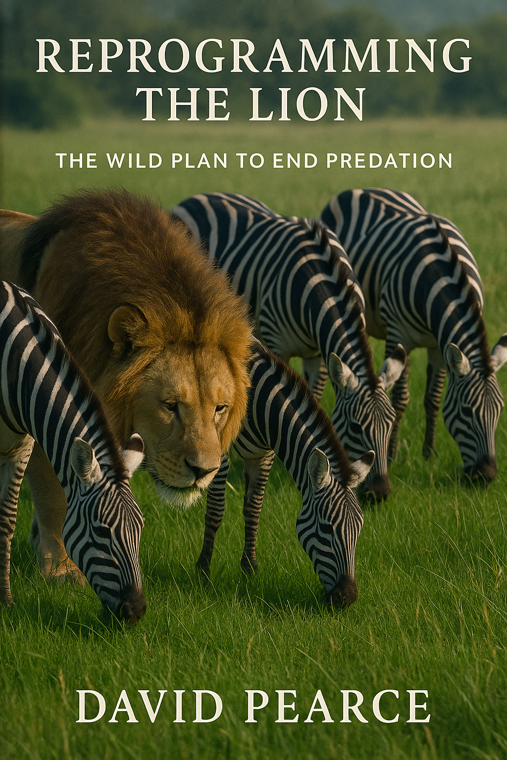 Reprogramming the Lion: The Wild Plan To End Predation by David Pearce