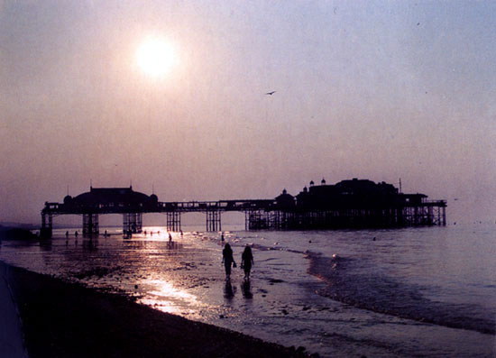 Brighton west pier