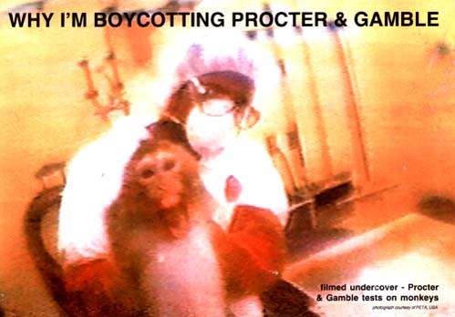 vivisected for profit by Procter and Gamble