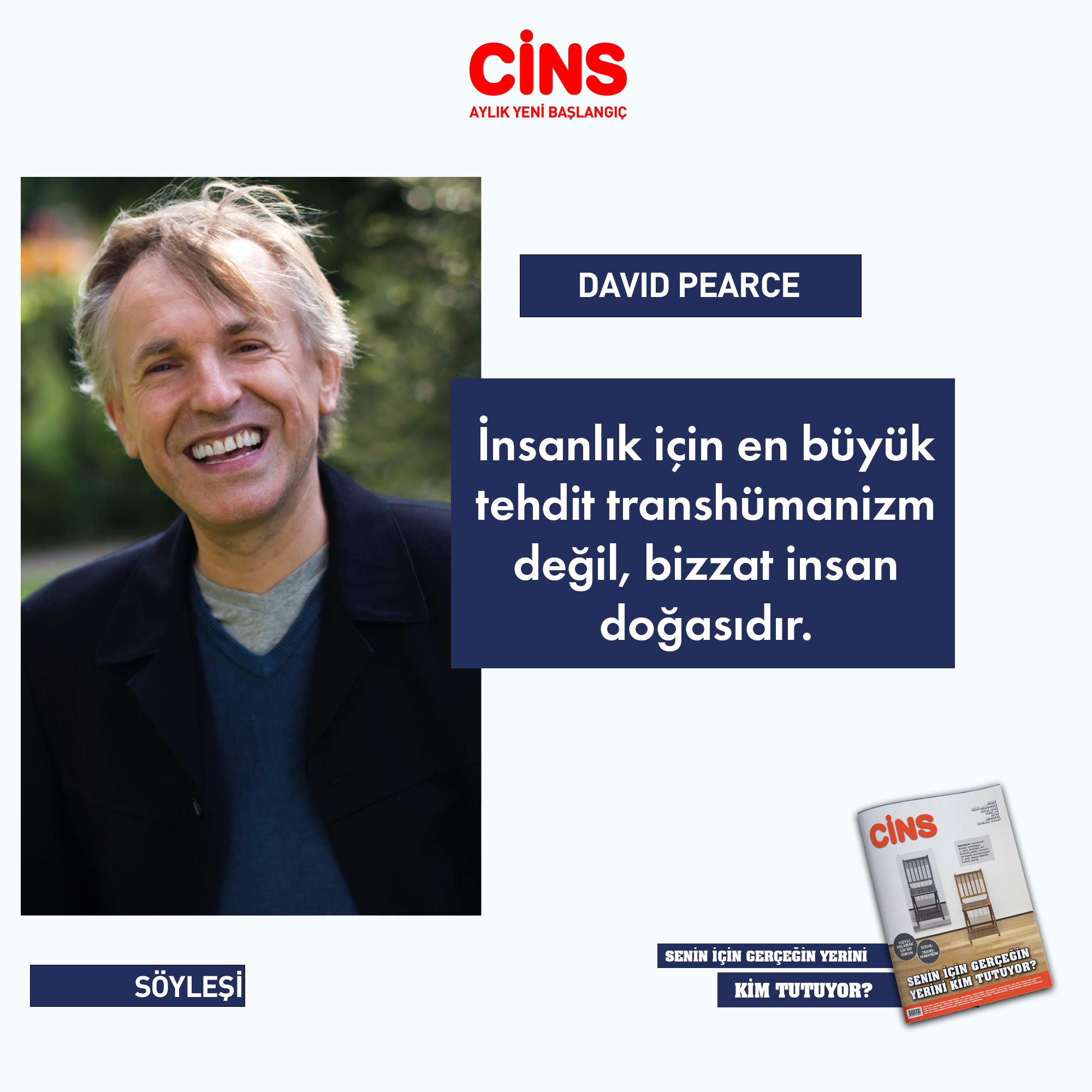 CINs magazine Interview with David Pearce