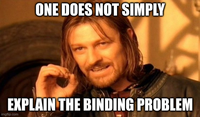 the binding problem