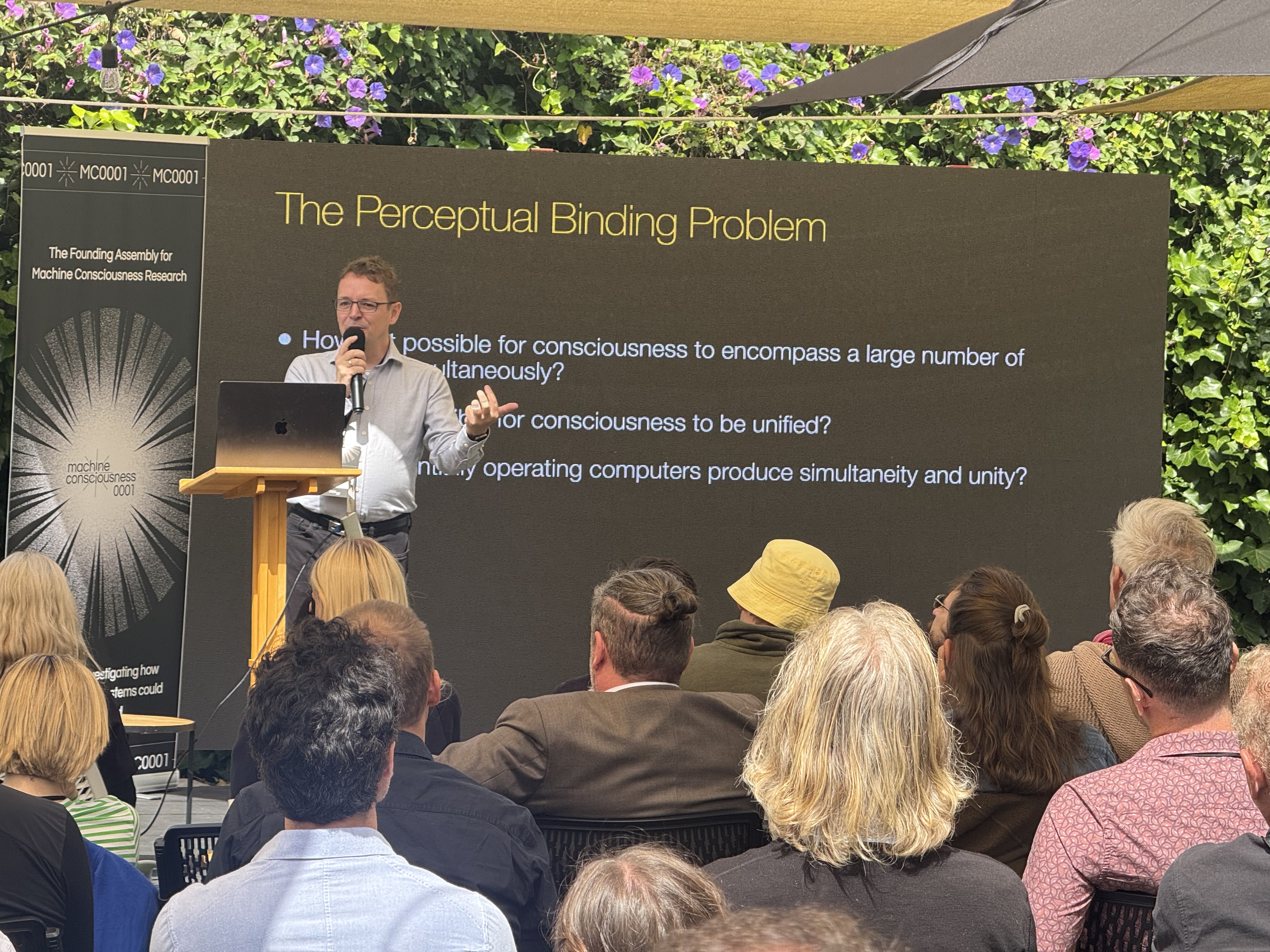 Joscha Bach at the inaugural Machine Consciousness Conference Berkeley May 2026