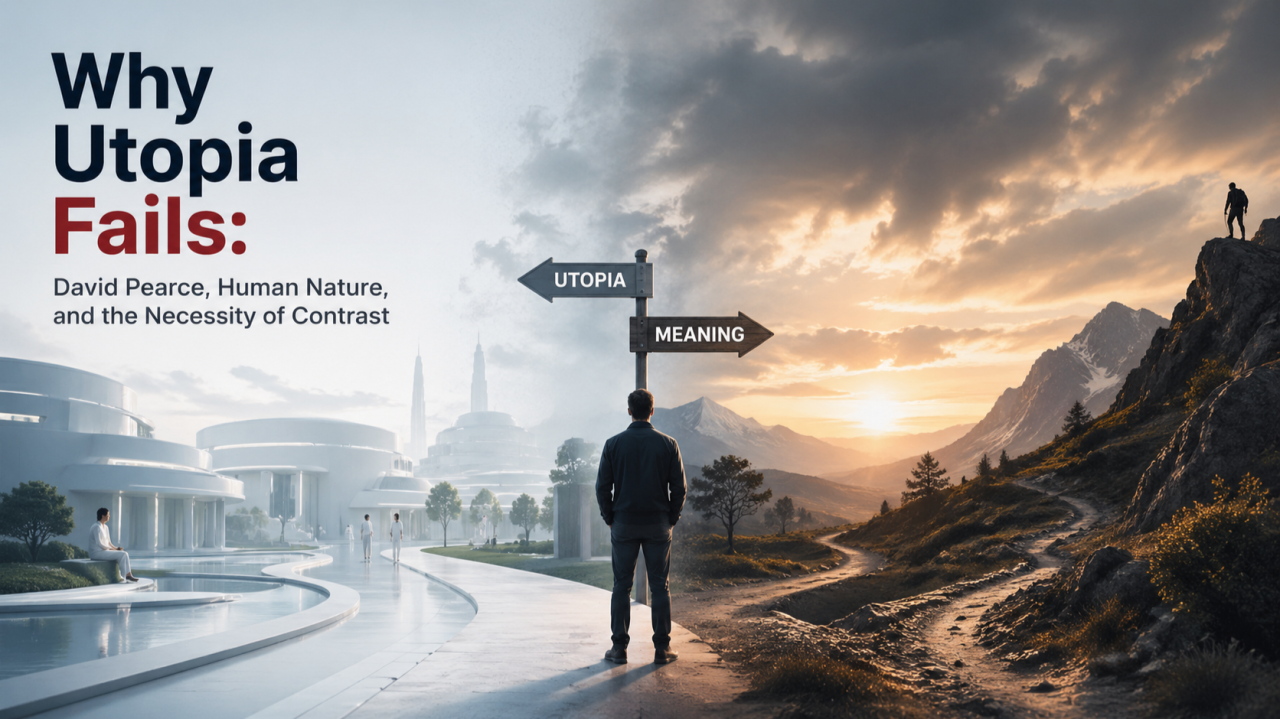 Why Utopia Fails, David Pearce, Human Nature, and the Necessity of Contrast